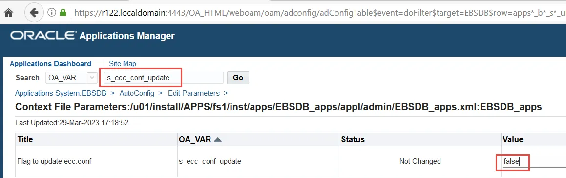 Configuring TLS for Oracle Enterprise Command Center Configuring TLS for Oracle Enterprise Command Center