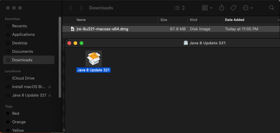 JRE 8 download macOS 2