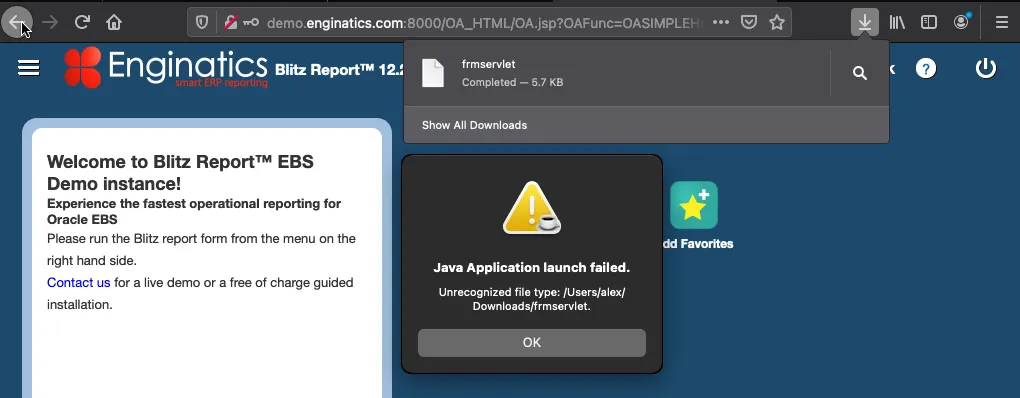 Open jnlp firefox MacOS Open jnlp firefox MacOS